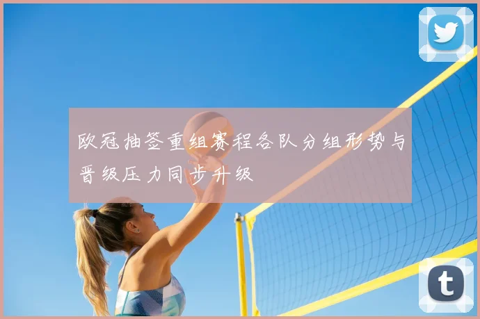 欧冠抽签重组赛程各队分组形势与晋级压力同步升级